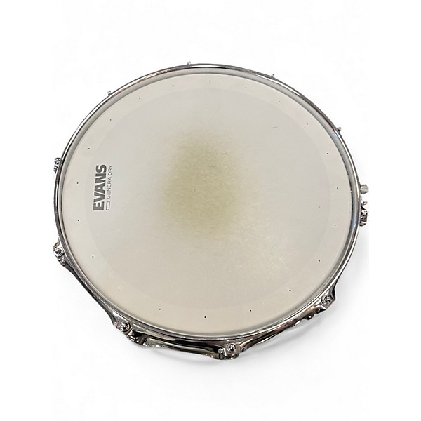 Used DW 14X6.5 Performance Series Snare Pewter Sparkle Drum