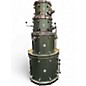 Used DW 4 Piece Design Series Satin Sage  Drum Kit thumbnail