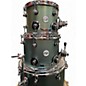 Used DW 4 Piece Design Series Satin Sage  Drum Kit