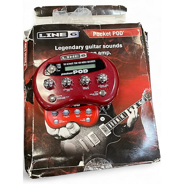 Used Line 6 Pocket Pod Amp Modeler Effect Processor