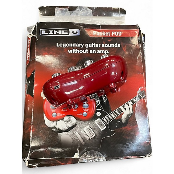 Used Line 6 Pocket Pod Amp Modeler Effect Processor