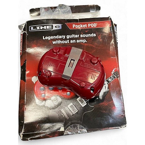 Used Line 6 Pocket Pod Amp Modeler Effect Processor