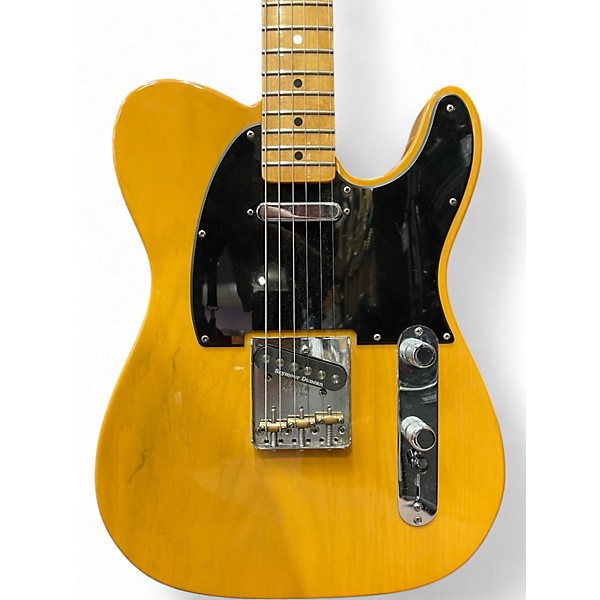 Used Fender Special Edition Deluxe Ash Telecaster Butterscotch Blonde Solid Body Electric Guitar