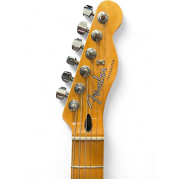 Used Fender Special Edition Deluxe Ash Telecaster Butterscotch Blonde Solid Body Electric Guitar