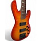 Used Jackson JS3VQ Concert 5 String cherry burst Electric Bass Guitar