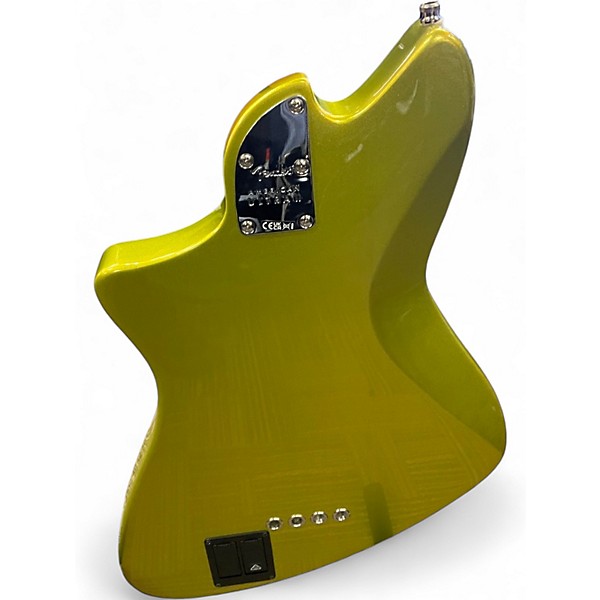 Used Fender American Ultra ii Meteora Bass Solar Flare Electric Bass Guitar