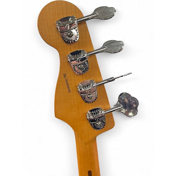 Used Fender American Ultra ii Meteora Bass Solar Flare Electric Bass Guitar