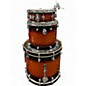 Used DW 5 Piece Design Series Tobacco Burst Drum Kit