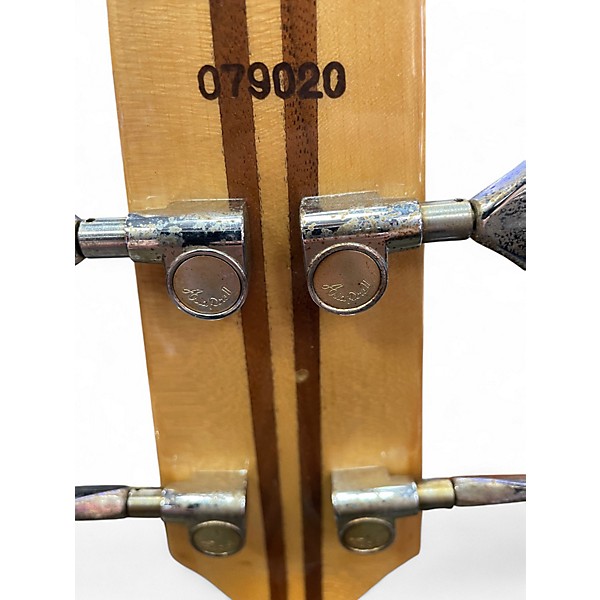 Vintage 1980 Aria SB-1000 Natural Electric Bass Guitar