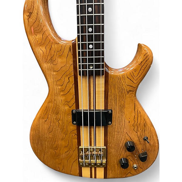 Vintage 1980 Aria SB-1000 Natural Electric Bass Guitar