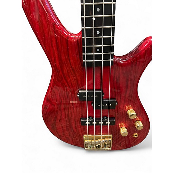 Used Fender PROPHECY 3 Cherry Electric Bass Guitar
