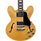 Used 2022 Gibson ES335 Figured Natural Hollow Body Electric Guitar