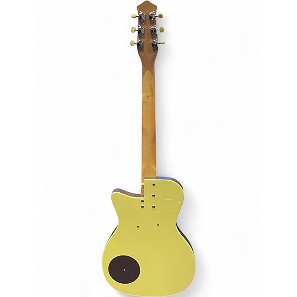 Used Danelectro U1 Mustard Yellow Solid Body Electric Guitar