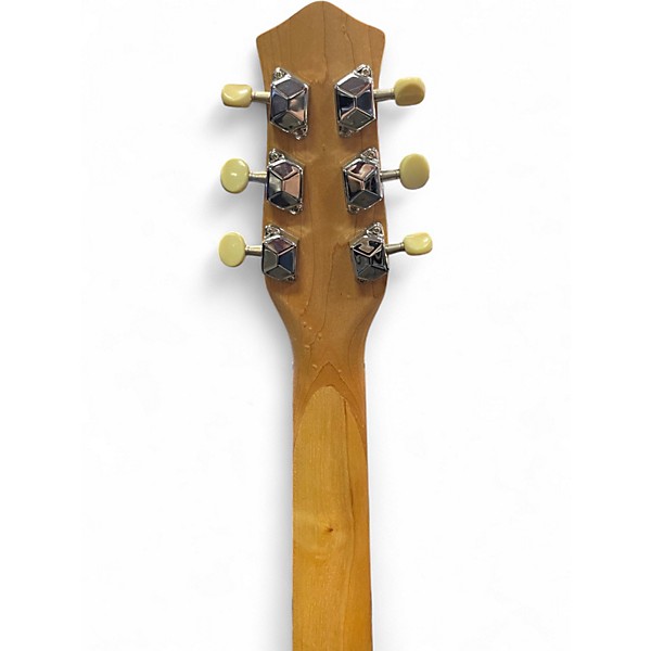 Used Danelectro U1 Mustard Yellow Solid Body Electric Guitar