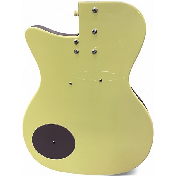 Used Danelectro U1 Mustard Yellow Solid Body Electric Guitar