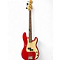 Used Fender Standard Precision Bass Red Electric Bass Guitar thumbnail
