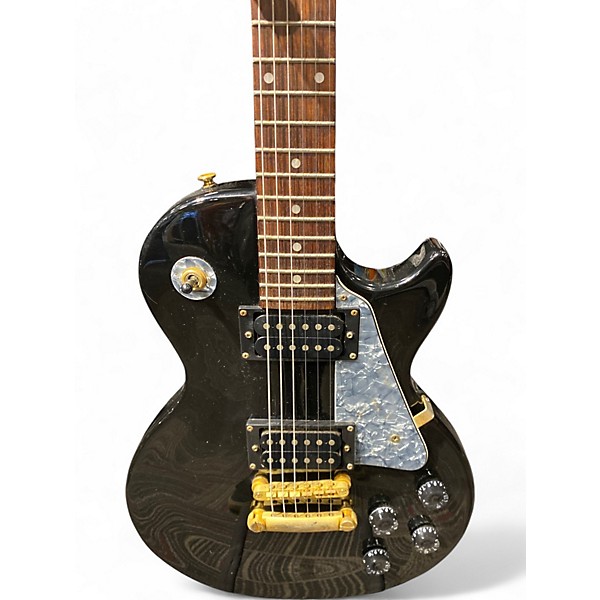 Used Epiphone Les Paul Black Solid Body Electric Guitar