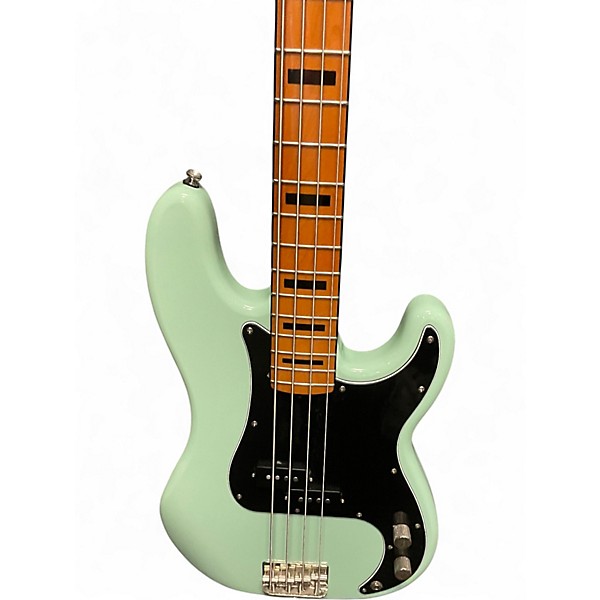 Used Squier CLASSIC VIBE 70S P BASS Surf Green Electric Bass Guitar