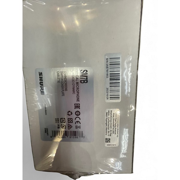 Used Shure SM7B Dynamic Microphone