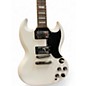 Used 2021 Epiphone 1961 Les Paul SG Standard White Solid Body Electric Guitar