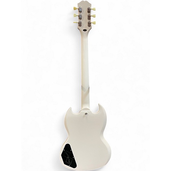 Used 2021 Epiphone 1961 Les Paul SG Standard White Solid Body Electric Guitar