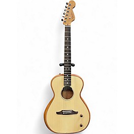 Used 2023 Fender Highway Series Parlor Spruce Natural Acoustic Electric Guitar