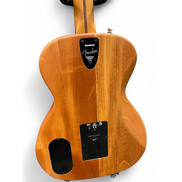 Used 2023 Fender Highway Series Parlor Spruce Natural Acoustic Electric Guitar