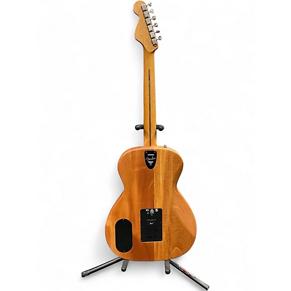 Used 2023 Fender Highway Series Parlor Spruce Natural Acoustic Electric Guitar