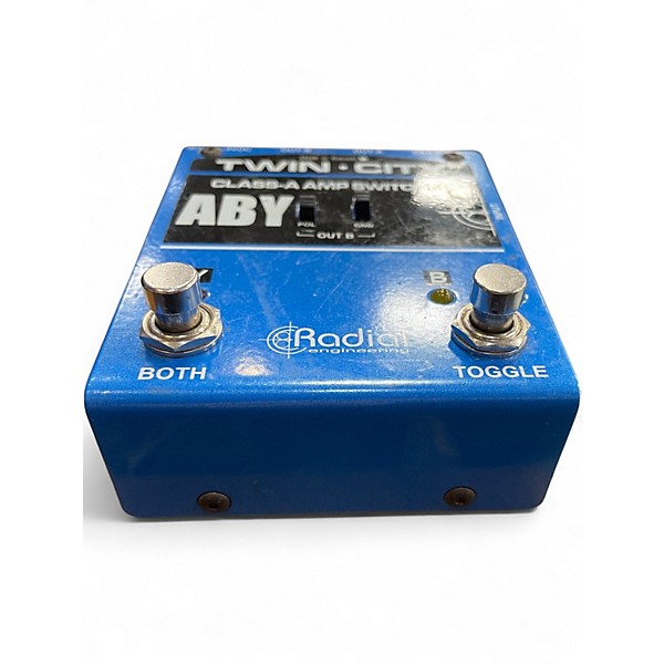 Used Radial Engineering Bones Twin City ABY Bypass Pedal