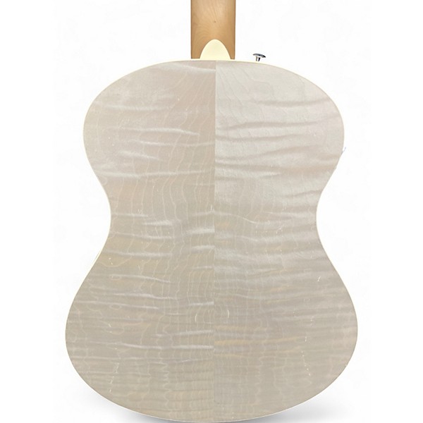 Used Ibanez AAM370E Antique White Acoustic Electric Guitar