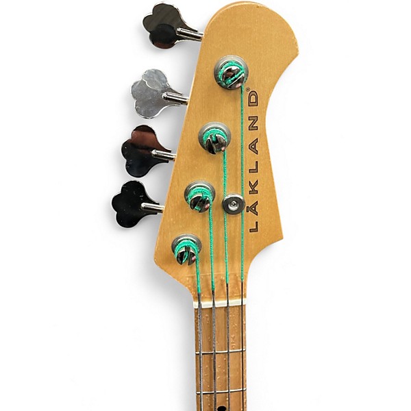 Used Lakland 476 SUNBURST Electric Bass Guitar