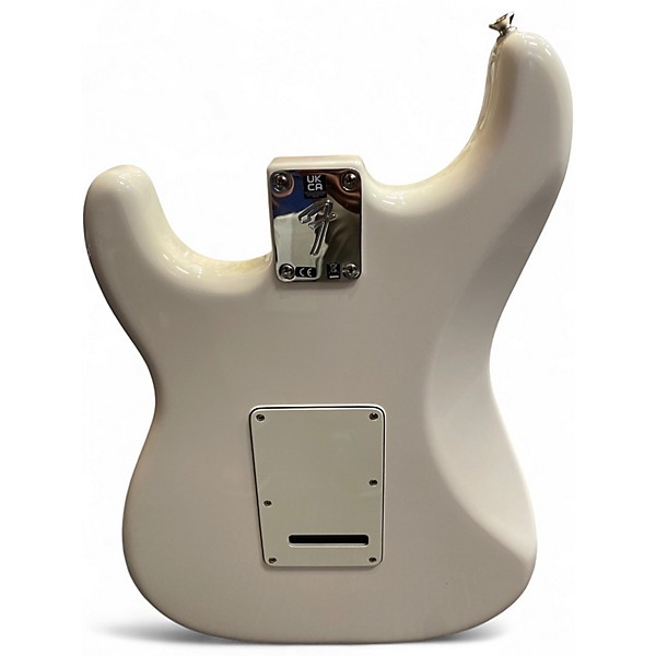 Used Fender Player Stratocaster Alpine White Solid Body Electric Guitar