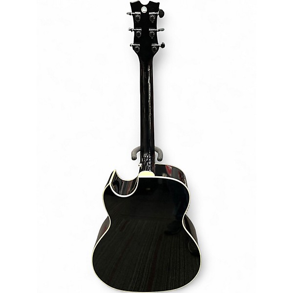 Used Dean Dave Mustaine Mako Glory Black Acoustic Guitar