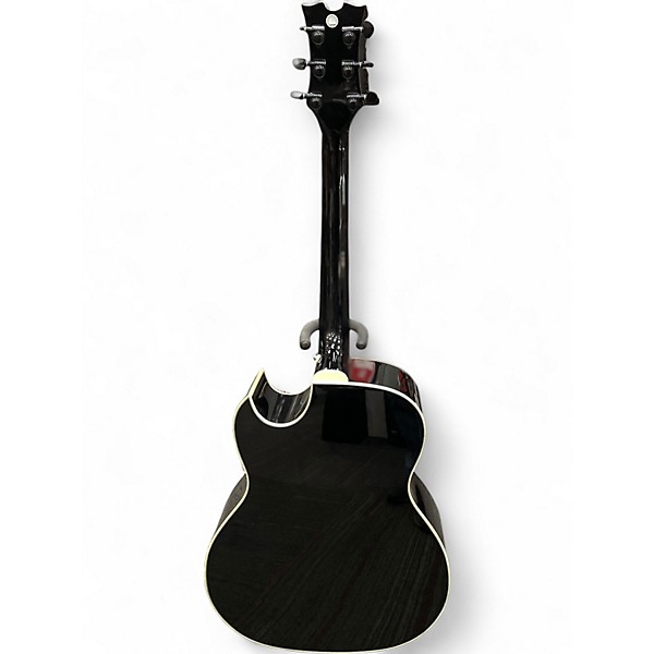 Used Dean Dave Mustaine Mako Glory Black Acoustic Guitar