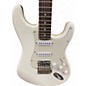 Used Donner SEEKER Alpine White Solid Body Electric Guitar