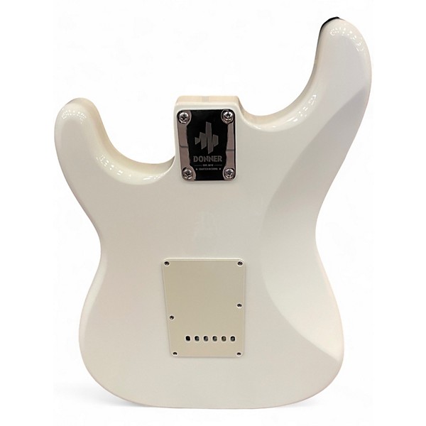 Used Donner SEEKER Alpine White Solid Body Electric Guitar