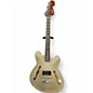 Used Fender TOM DELONGE STARCASTER SATIN GOLD Solid Body Electric Guitar thumbnail