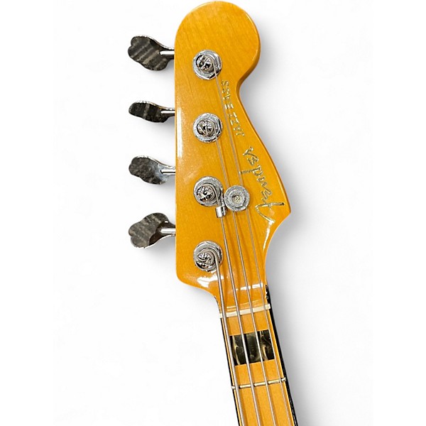 Used 2019 Fender American Ultra Jazz Bass Cobalt Blue Electric Bass Guitar