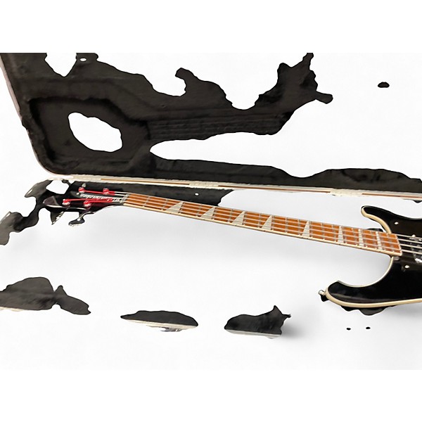 Used Rickenbacker 4003 Black Electric Bass Guitar