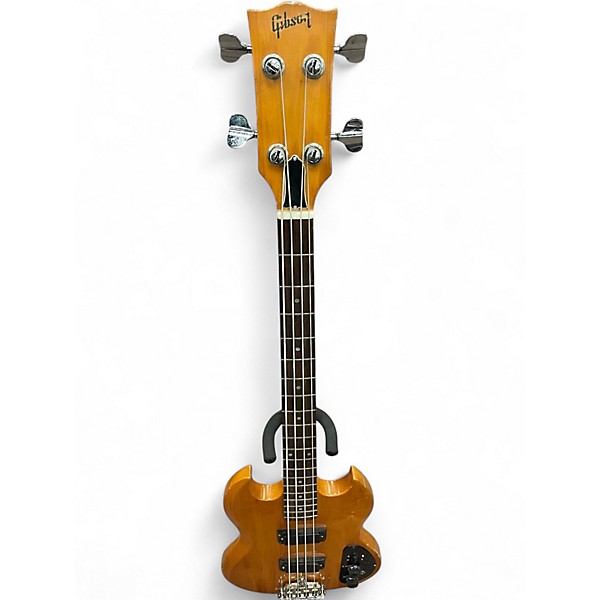 Vintage 1970s Gibson SB350 Natural Electric Bass Guitar