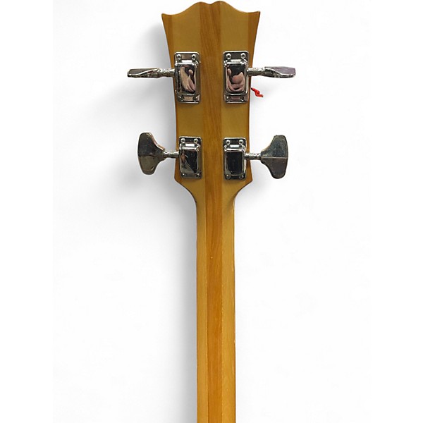 Used Electra 2221 Hollow Body Red Electric Bass Guitar