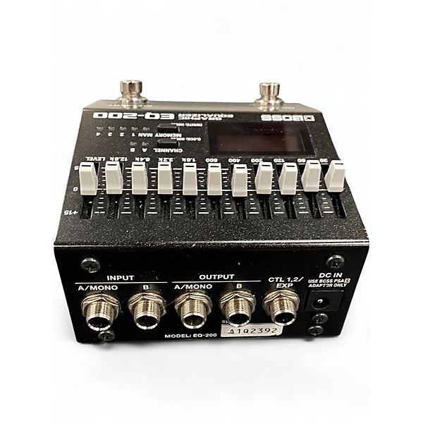 Used BOSS EQ200 Graphic Equalizer Pedal