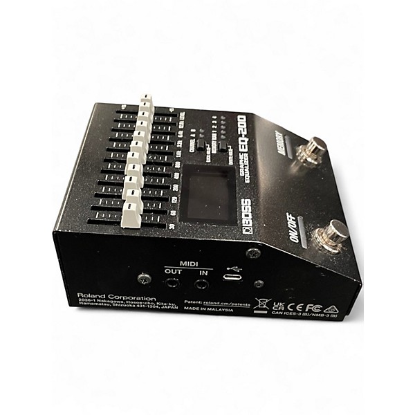 Used BOSS EQ200 Graphic Equalizer Pedal