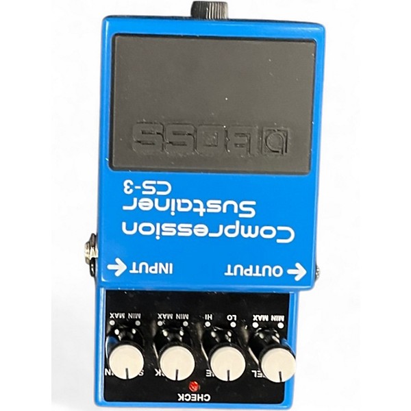 Used BOSS CS3 Compressor Sustainer Effect Pedal