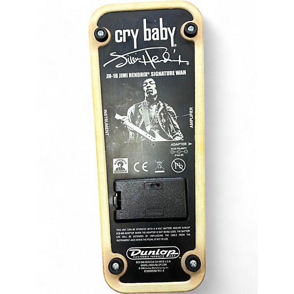 Used Dunlop JH1B Jimi Hendrix Signature Wah Effect Pedal