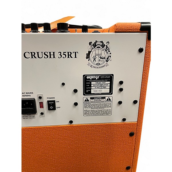 Used Orange Amplifiers Crush 35RT Guitar Combo Amp