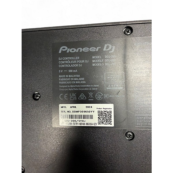 Used Pioneer DJ ddj-200 DJ Controller