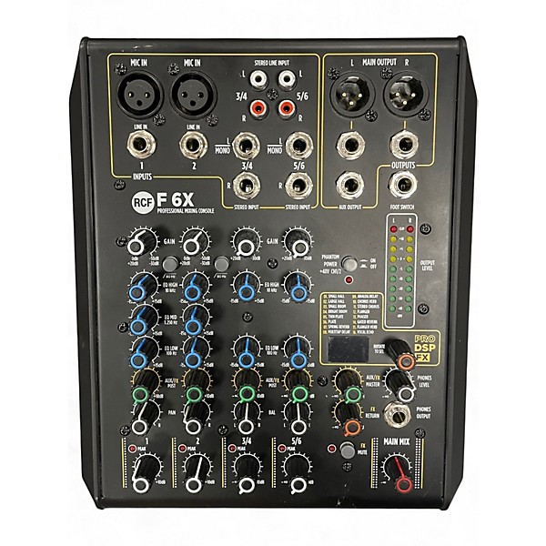 Used RCF F 6X Unpowered Mixer
