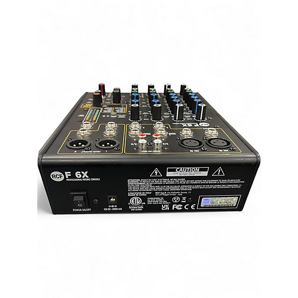 Used RCF F 6X Unpowered Mixer