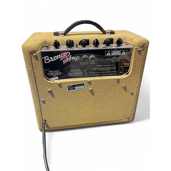 Used Fender Bronco 1x8 15W Tweed 1990s Guitar Combo Amp